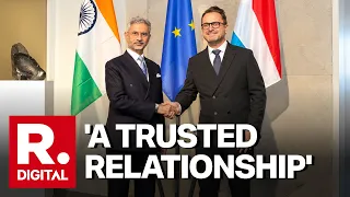 EAM Jaishankar Holds Bilateral Talks With Luxembourg Deputy PM Xavier Bettel In Delhi