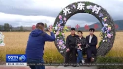 In Jilin Province, a border village attracts visitors