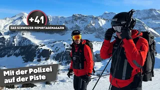 Patrolling the Ski Resort: On the Slopes with the Police | +41 - The Swiss Report Magazine