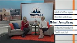 Midwest Access: Paddle on Coffee & Maker Emporium, Real Talk with Robin, Midwest Access Games, Ro...