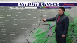 Dry and warmer weather heading into the work week