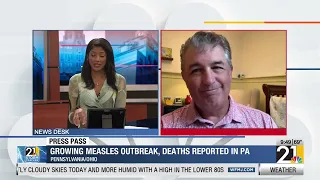 Growing measles outbreak, deaths reported in PA