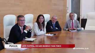 SEPTEMBER 12, 2026 PUGLIA WAITING LISTS, DECARO CONVENES TASK FORCE