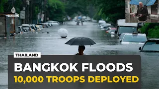 More than 10,000 troops deployed as flooding swamps Bangkok