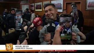 Osorno Presidential Delegation pays tribute to USAR firefighters for their humanitarian work in V...