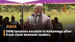 ODM tensions escalate in Kakamega after fresh clash between leaders.