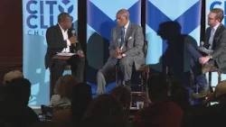 Chicago school board presidential candidates address controversies in front of voters