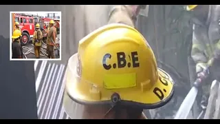 Vecinos y bomberos controlan incendio en vivienda del barrio Paula Úbeda en Estelí