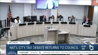 National City business license tax debate returns to council