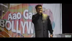 Mr. Raj Kanwar Singing 'Deewane Ka Naam' (Cover Song) at Aao Gaaye Bollywood on 19th Jan., 2019