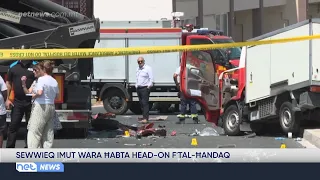 Driver dies following head-on collision in Tal-Ħandaq