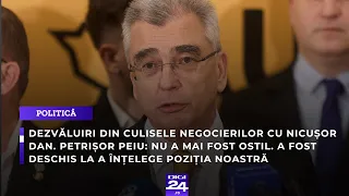 Dezvăluiri din culisele negocierilor cu Nicușor Dan. Petrișor Peiu: Nu a mai fost ostil