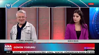 Burcu Bilgiç and Kemal Aydoğmuş discuss the agenda on 'Commentary of the Day'