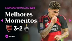 MENGÃO VENCE COM PÊNALTI "POLÊMICO" NO ÚLTIMO MINUTO E SE MANTÉM NA PONTA | FLAMENGO 3X2 ATLÉTICO-MG