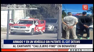 CINCO TV - “CALLEJERO FINO” FUE DETENIDO EN BENAVÍDEZ DURANTE UN OPERATIVO DEL COT