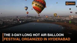The 3-day-long Hot Air Balloon Festival organised