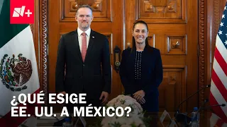Sheinbaum Meets with Jamieson Greer to Review USMCA and Bilateral Agreements