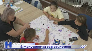 Élménytábor az őszi szünetben – ZTV Híradó 2026-10-01