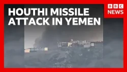 Houthi missile attack on Yemeni presidential palace kills two, minister says | BBC News