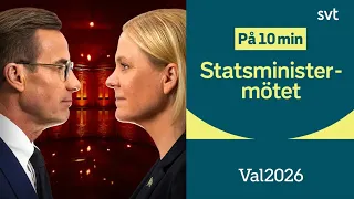 Kristersson vs. Andersson – Statsministermötet på 10 minuter