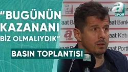 MKE Ankaragücü 0-0 Beşiktaş Emre Belözoğlu Maç Sonu Basın Toplantısı / A Spor / Türkiye'nin Kupası