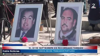 23 SEP 2026 San Antonio recordó a cuatro dirigentes portuarios asesinados durante la dictadura