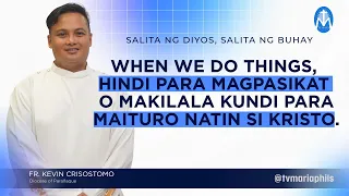 Salita ng Diyos, Salita ng Buhay - July 20, 2026