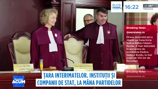 Țara interimatelor. Instituții și companii de stat, la mâna partidelor
