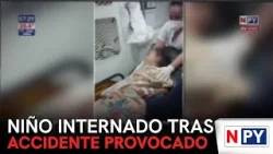 Chofer alcoholizado atropelló a un niño