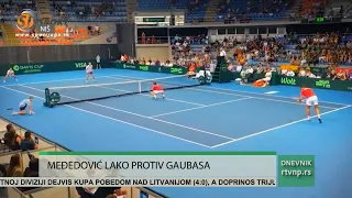 Dejvis kup: Međedovićpogurao Srbiju do opstanka u elitnoj diviziji