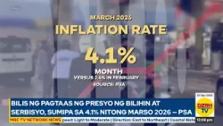 BILIS NG PAGTAAS NG PRESYO NG BILIHIN AT SERBISYO, SUMIPA SA 4.1% NITONG MARSO 2026 — PSA