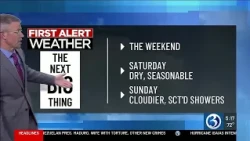 WEATHER: The weekend starts dry but doesn’t stay that way