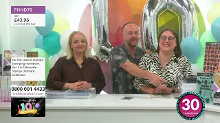 30/08/2026 HobbyMaker Live - For the Love of Stamps, Parchcraft Australia UK, Rowendean Embroidery