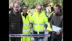 FRANA CETARA, CHIUSA FINO A MARTEDÌ LA SS163 - SERVIZIO TG DEL 07/02/2026