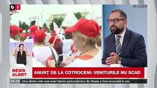 ANUNȚ DE LA COTROCENI: veniturile nu scad