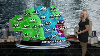 The Remnants of Edouard provide better rain chances