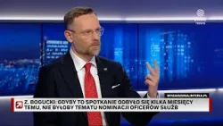 „KAŻDY GRZESZNIK MA SWOJĄ PRZESZŁOŚĆ”: BOGUCKI O KONFLIKCIE Z MSZ I AMBASADORZE W WASZYNGTONIE