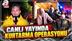 Kağıthane'de Sağanak Nedeniyle Mahsur Kalan Vatandaşlar Kurtarıldı | A Haber