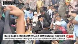 Unjuk Rasa di Peringatan Setahun Pemerintahan Gubernur Kalimantan Timur