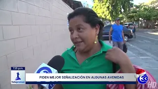 #Teleprensa33 | Piden mejor señalización en algunas avenidas