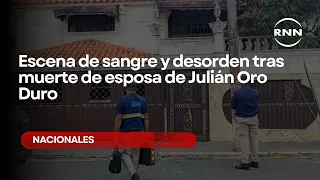 Bloody crime scene and chaos following the death of Julián Oro Duro's wife