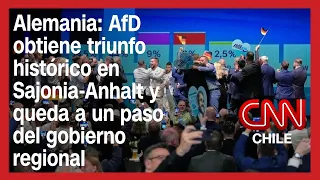 Alemania: AfD obtiene triunfo histórico en Sajonia-Anhalt y queda a un paso del gobierno regional