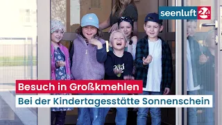 Visiting Großkmehlen - At the new "Sonnenschein" daycare center