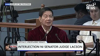 Lacson, binusisi ang limitasyon sa paglahok ng Pangulo, VP sa anumang uri ng negosyo | GMA News