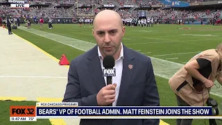 Bears' Matt Feinstein talks getting Darnell Wright's extension done, and the Bears' 5-year plan