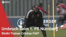 Umbruch beim 1. FC Nürnberg: Bleibt Trainer Cristian Fiél?