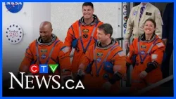 Новости о миссии «Артемида II»: испытания аварийных скафандров по мере приближения аппарата к Луне.