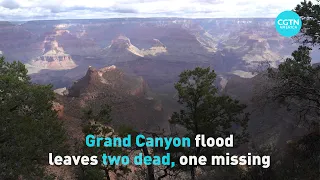 Grand Canyon flood leaves two dead, one missing