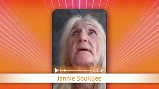 TV Oranje app video message - Jannie Souilljee