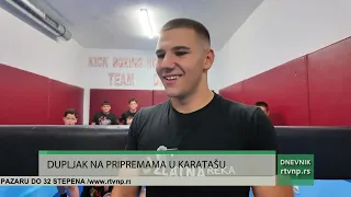Muhamed Dupljak brusi formu u Karatašu